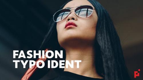 Videohive - Fashion Ident // Typo Opener