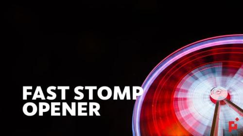 Videohive - Fast Stomp // Typo Opener | Essential Graphics | Mogrt