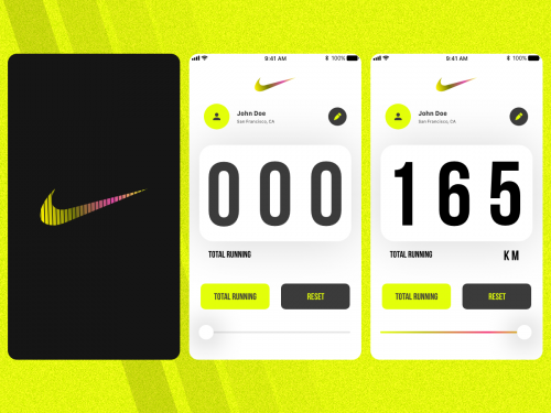 Nike Running App Design & Animation Exercise - nike-running-app-design-animation-exercise-a1eaa20c-1c54-4ca5-b291-32e0812bc9f2