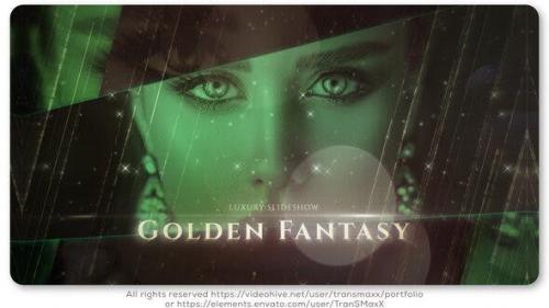 Videohive - Golden Fantasy Luxury Slideshow