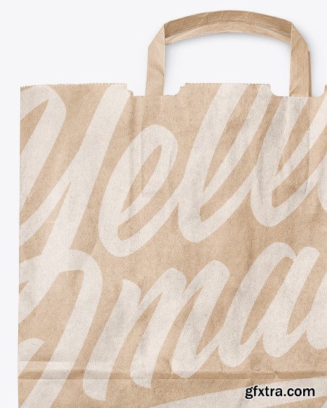 Kraft Shopping Bag Mockup 54544