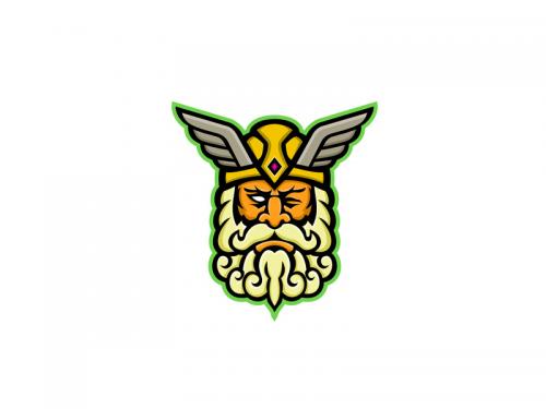 Odin Norse God Mascot - odin-norse-god-mascot