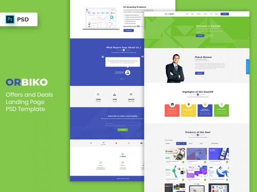 Offers & Deals Landing Page PSD Template - offers-deals-landing-page-psd-template