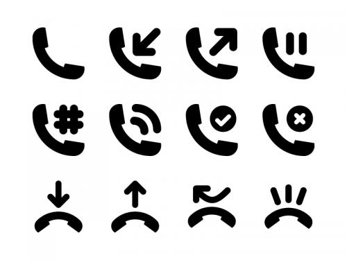 Phone Activity Icon Set Glyph - office-icon-set-glyph-047968c4-e312-46f2-84a6-1e948b15c24c