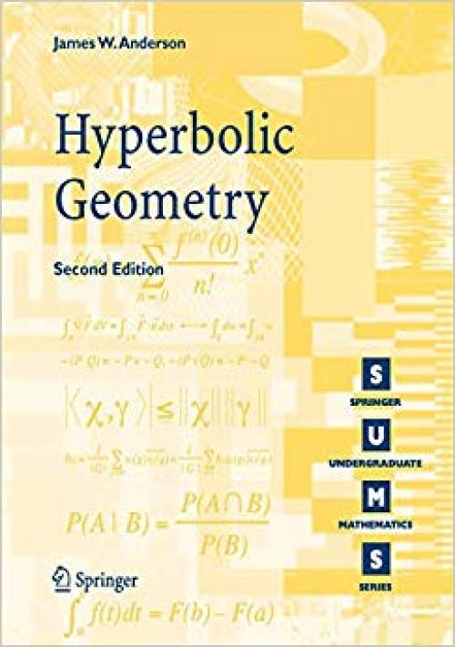 Hyperbolic Geometry (Springer Undergraduate Mathematics Series) - 1852339349