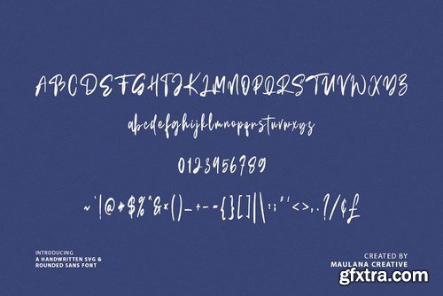 CM - Bellarush SVG Brush Font Free Sans 4489533