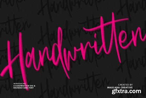 CM - Bellarush SVG Brush Font Free Sans 4489533