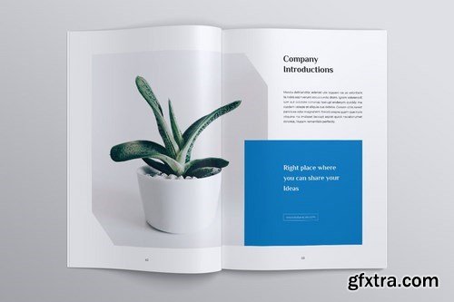 MADDON Botanical Business Brochures Template