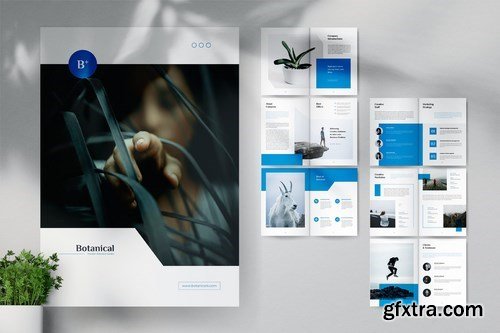 MADDON Botanical Business Brochures Template