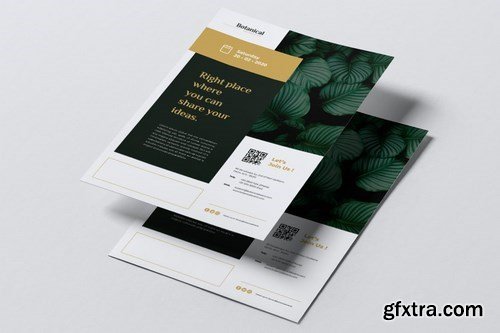 MADDON Botanical Flyer & Business Card