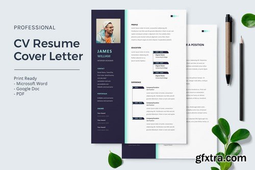 James - CV Resume Template