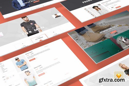 Canifa - eCommerce Sketch Templates