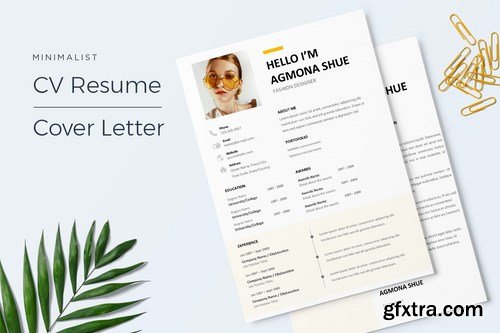 Agmona - CV Resume Template