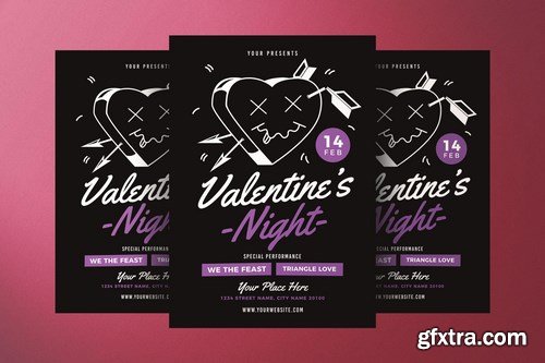 Valentine\'s Night Flyer