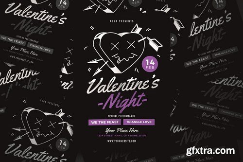 Valentine\'s Night Flyer