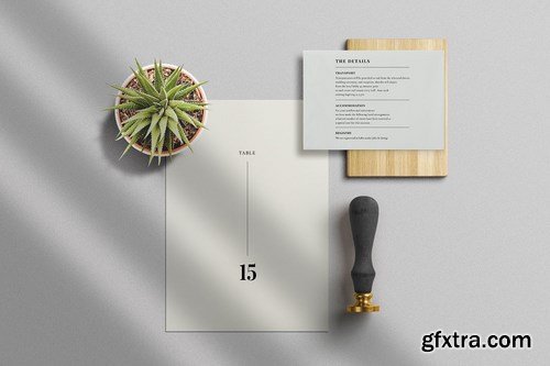 Minimal Colour Wedding Suite