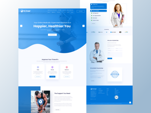 Online Medical Homepage Design - online-medical-homepage-design