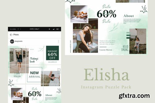 Elisha - Instagram Puzzle Pack