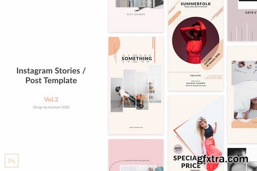 Instagram Post Stories Template vol.2