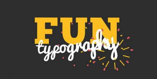 Videohive - Fun Kinetic Typography