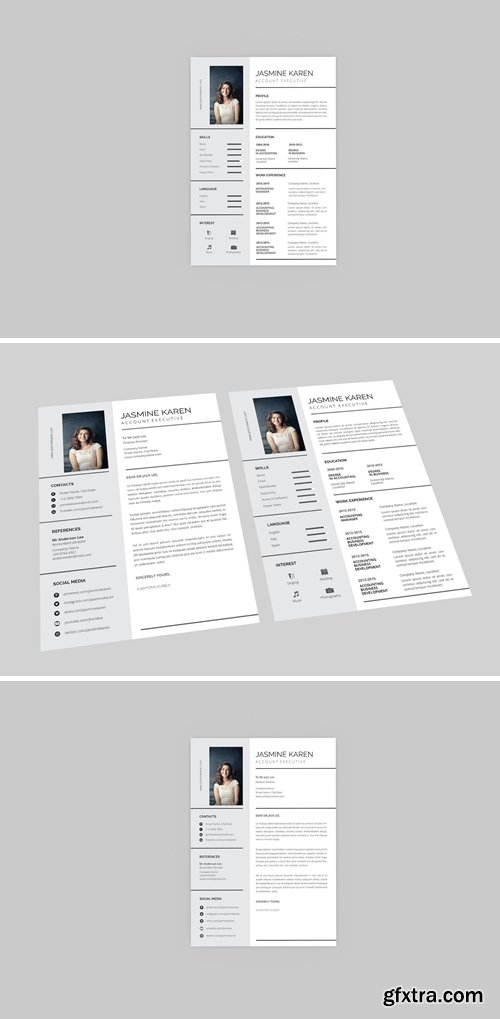 Jasmine Account Resume Designer