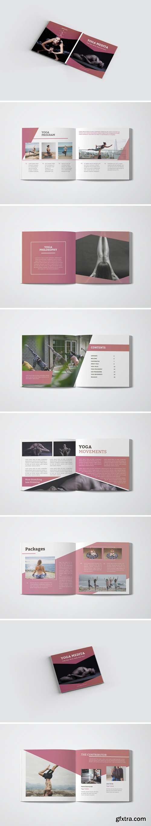 Square Yoga Brochure