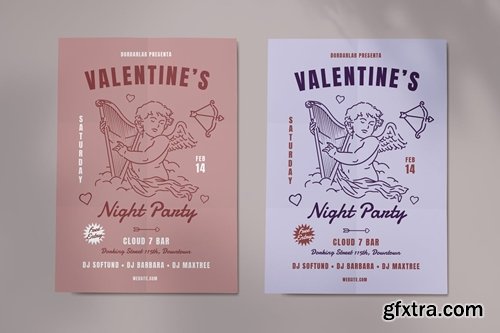 Valentine Night Flyer