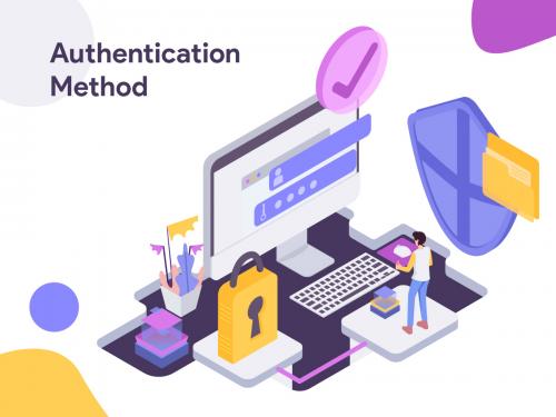 Online Shopping Authentication Method Illustration - online-shopping-authentication-method-illustration