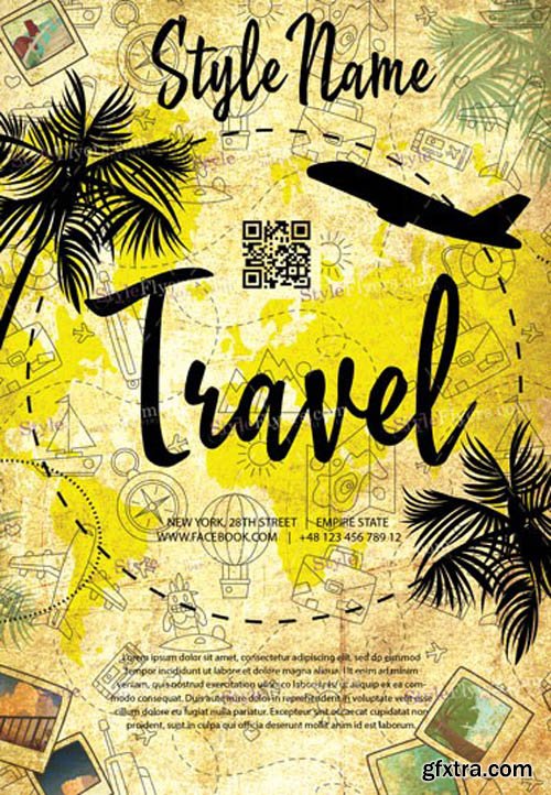 Travel Flyer V1901 2020 PSD Template