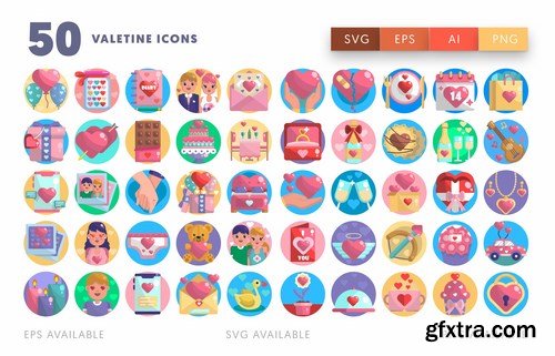 Valentine Icons