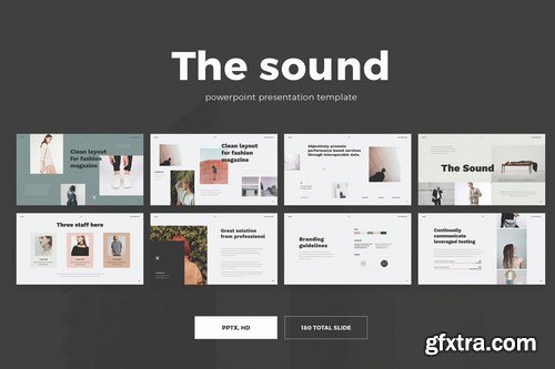 The Sound - clean presentation template