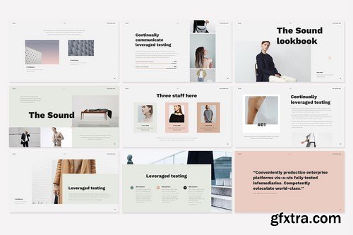 The Sound - clean presentation template