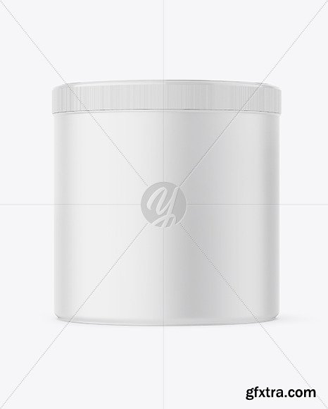 Plastic Jar Mockup 54254