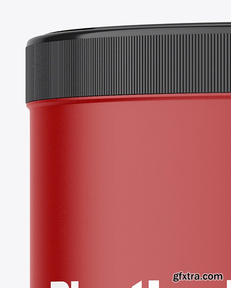 Plastic Jar Mockup 54254