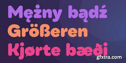 Qualion Round Font Family