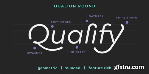 Qualion Round Font Family