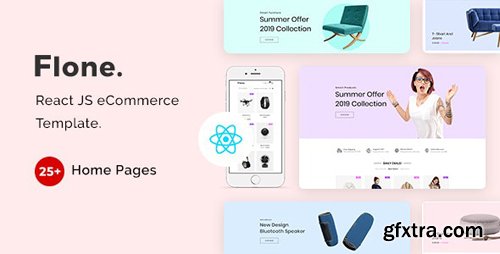 ThemeForest - Flone v1.0 - React JS eCommerce Template - 25554712