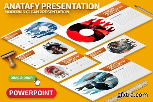 Anatafy Powerpoint Google Slides and Keynote Templates