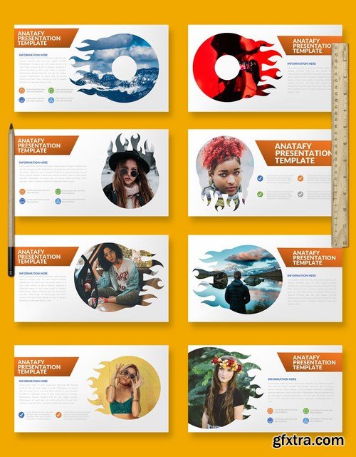 Anatafy Powerpoint Google Slides and Keynote Templates