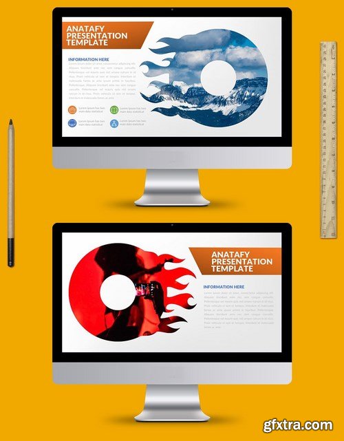 Anatafy Powerpoint Google Slides and Keynote Templates