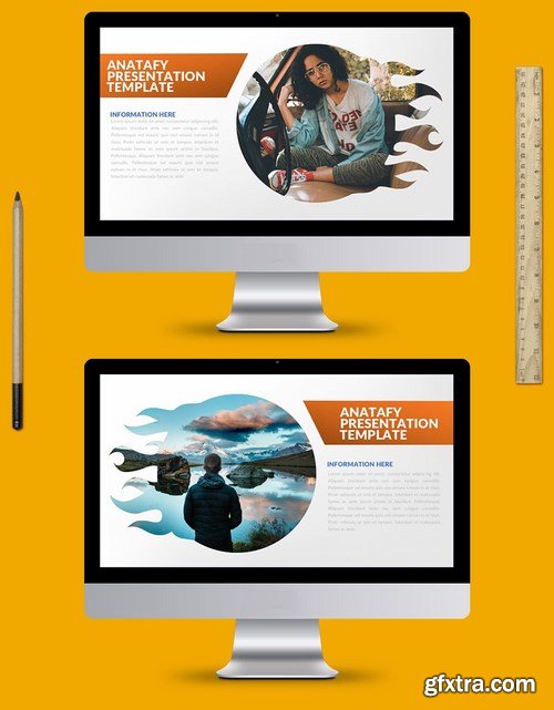 Anatafy Powerpoint Google Slides and Keynote Templates