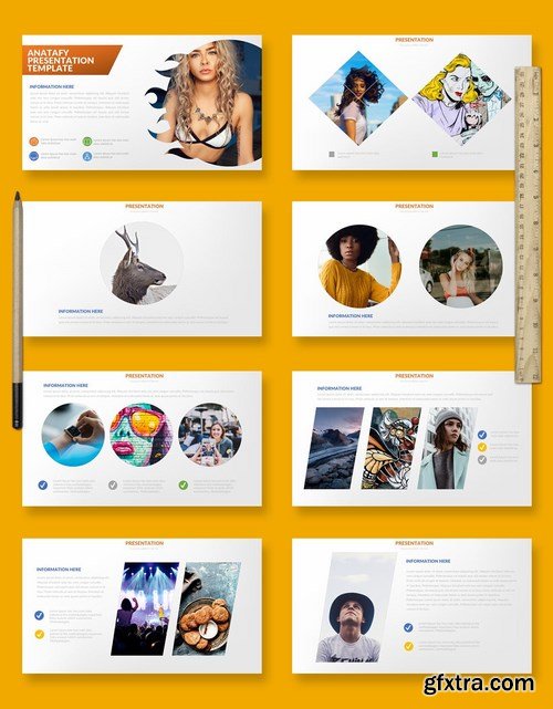 Anatafy Powerpoint Google Slides and Keynote Templates