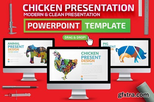 Chicken Powerpoint Google Slides and Keynote Templates