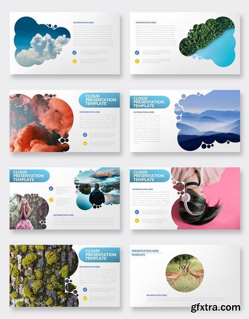 Cloud Powerpoint Google Slides and Keynote Templates