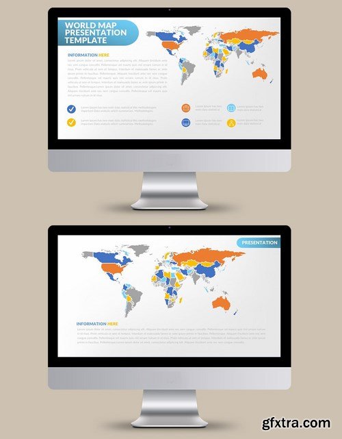 Map Powerpoint Google Slides and Keynote Templates