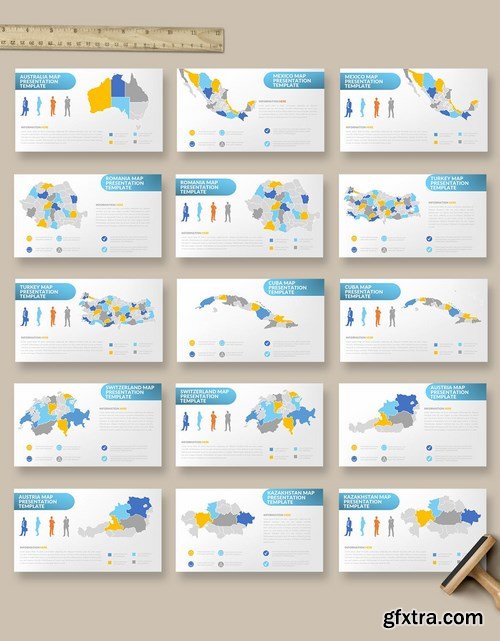 Map Powerpoint Google Slides and Keynote Templates