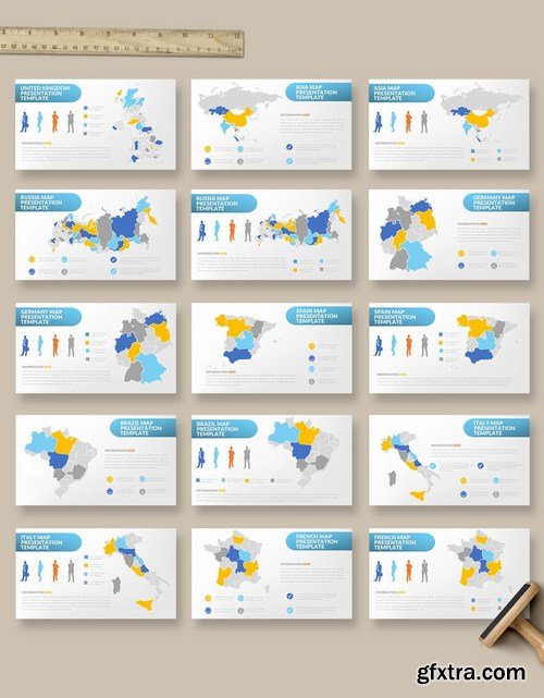 Map Powerpoint Google Slides and Keynote Templates