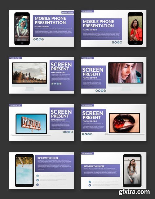 Screen Powerpoint Google Slides and Keynote Templates