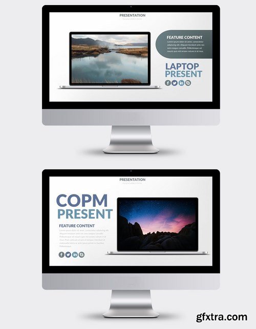 Comp Mockup Powerpoint Google Slides and Keynote Templates