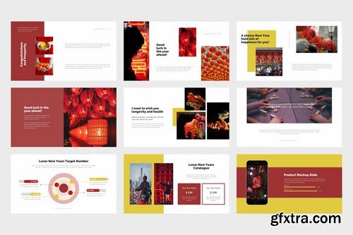 Zorea  Chinese New Year Festival Powerpoint and Keynote Templates